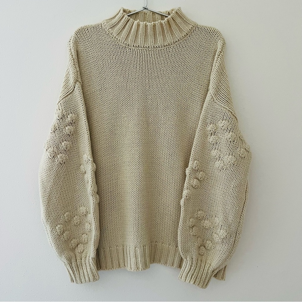 Soul Free sweater long sleeve knitted crew neck cozy - Picture 4 of 8